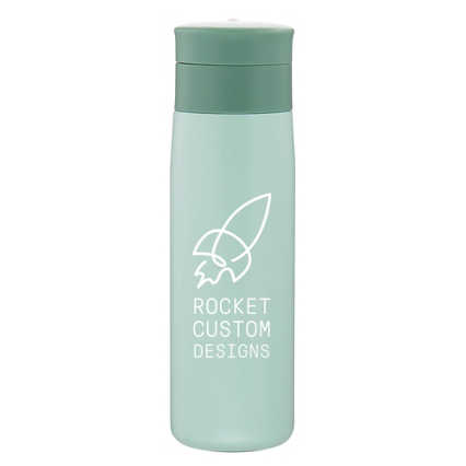 Add Your Logo: 10oz Posh Mini Thermal Bottle with Strap